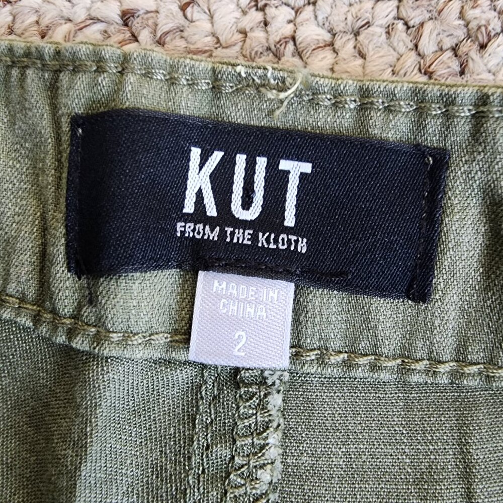 NEW Kut From The Kloth Women's Sienna High Rise Wide Leg Size 2 - Picture 4 of 8